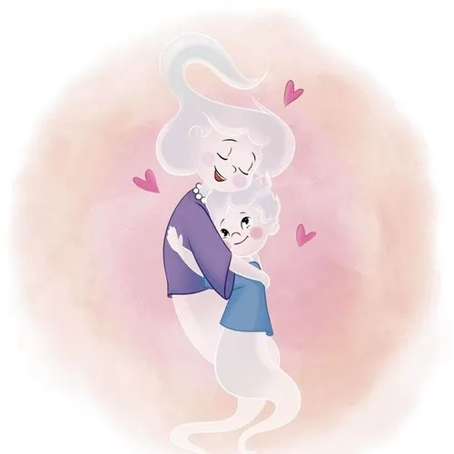 The Ghost Who Couldn't Say Boo illustration by KD Prime Publishers